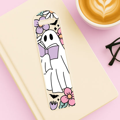 Ghost Reader | Bookmark UV DTF