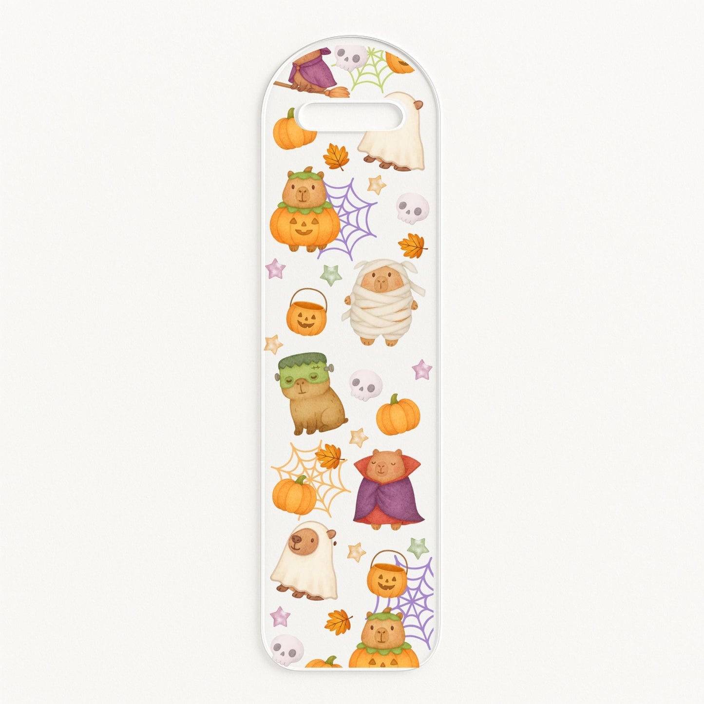 Capybara Halloween | Bookmark UV DTF