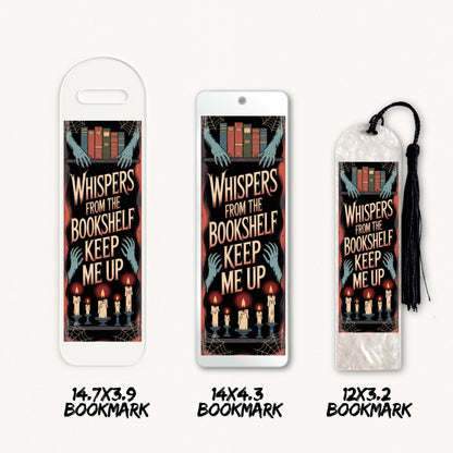 Whispers From The Bookshelf | Bookmark UV DTF