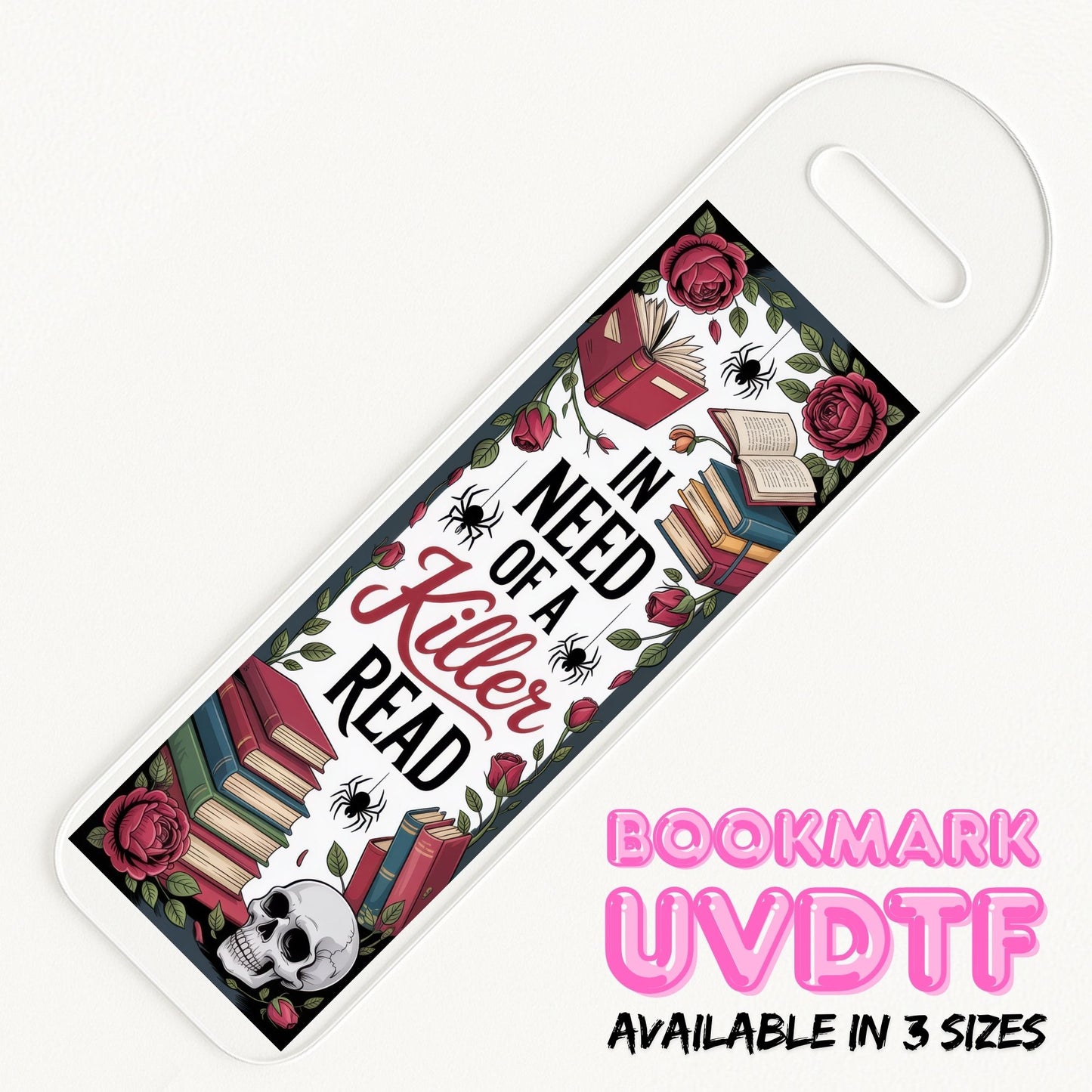 Killer Read | Bookmark UV DTF