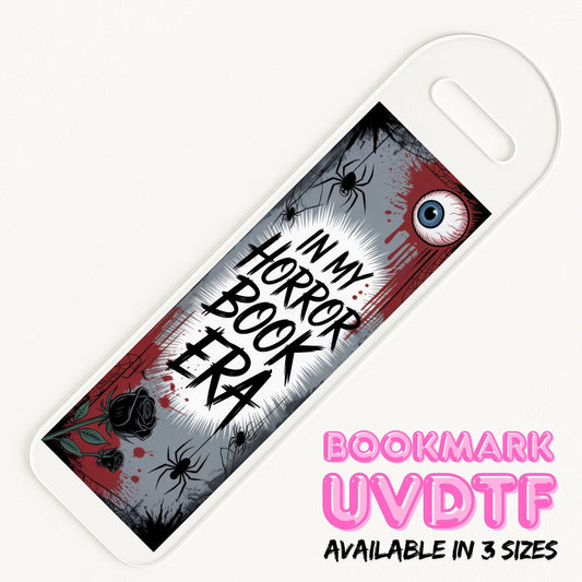 Horror Book Era | Bookmark UV DTF