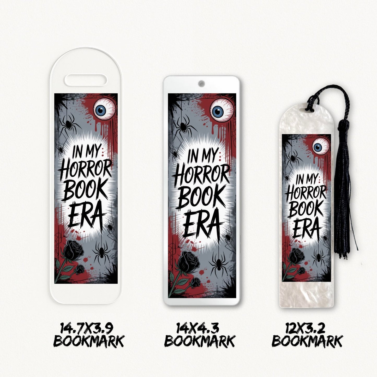 Horror Book Era | Bookmark UV DTF