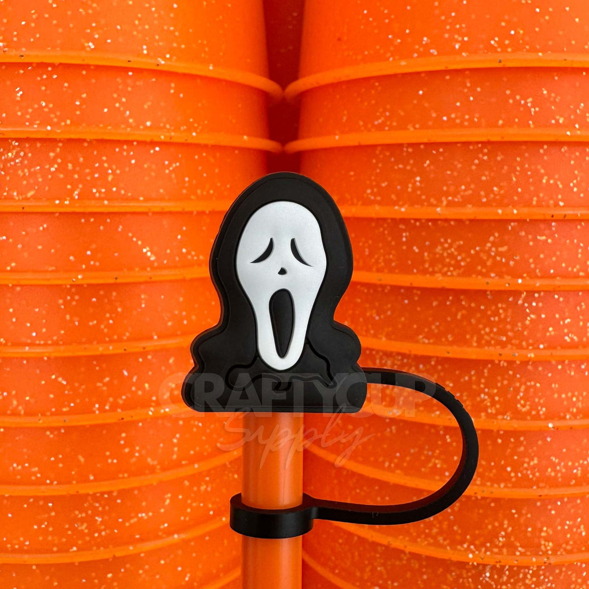 Horror Ghostface Straw Topper