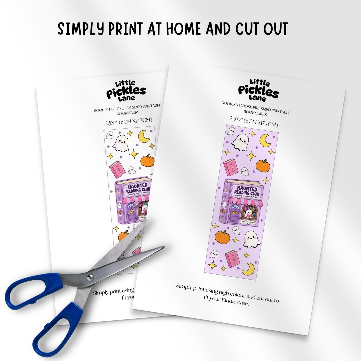 Haunted Reading Club | Bookmark Digital Download