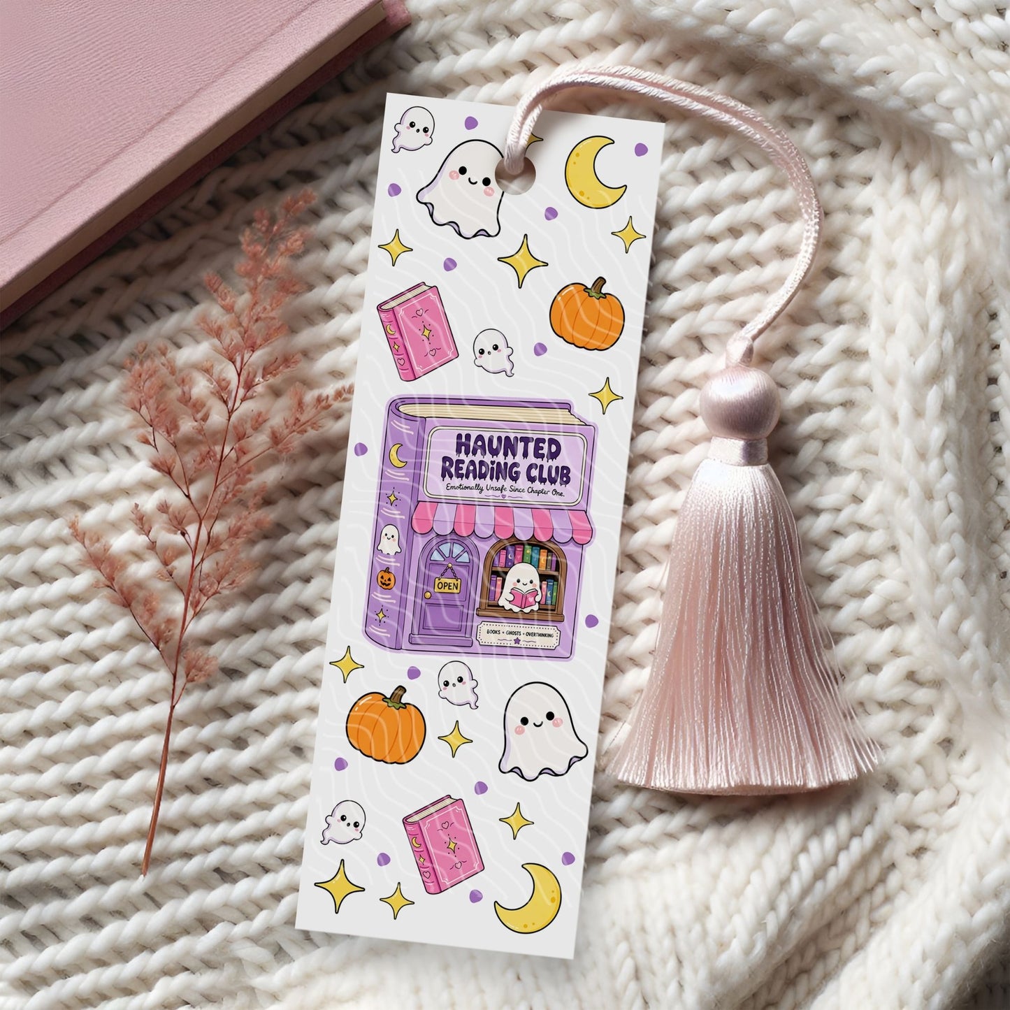 Haunted Reading Club | Bookmark Digital Download