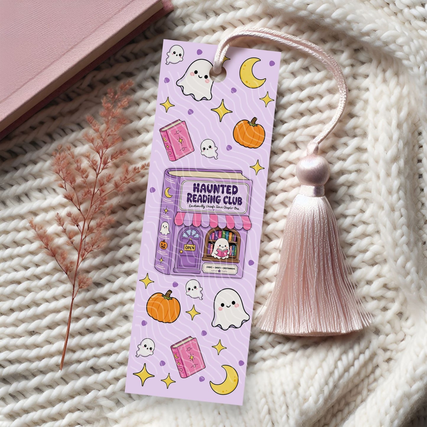 Haunted Reading Club | Bookmark Digital Download