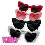 Heart Shaped Sunglasses with UVA & UVB Protection (Kids)