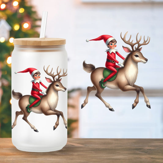 Reindeer Elf | UV DTF Decal