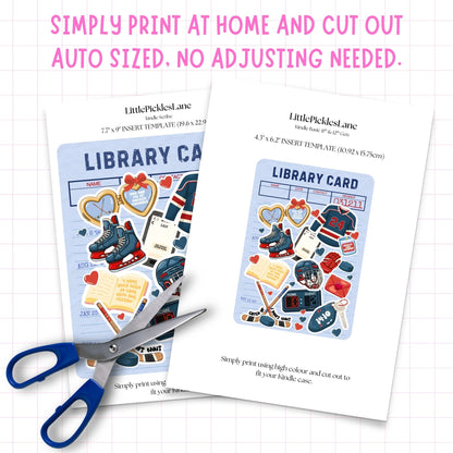 Hockey Romance Kindle Insert | Digital Download