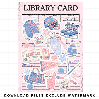 Hockey Romance Kindle Insert | Digital Download