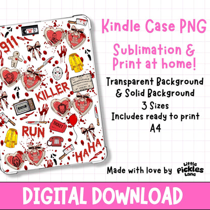 Horror Movie Kindle Insert | Digital Download