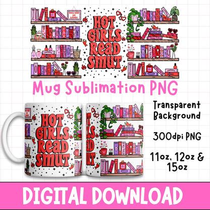 Smut Bookshelf | Digital Download