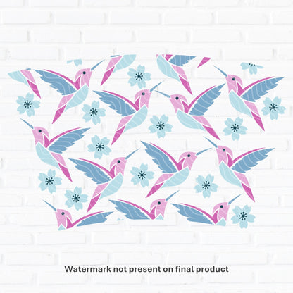 Hummingbird | UV DTF Wrap