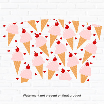 Ice Cream | UV DTF Wrap