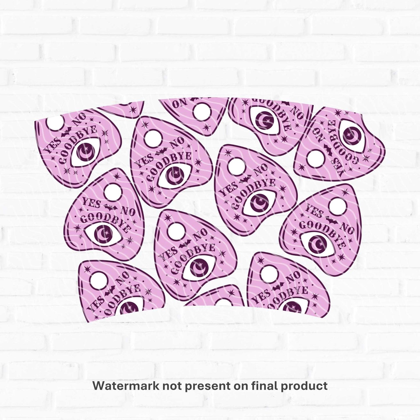 Planchette | Cold Cup UV DTF Wrap