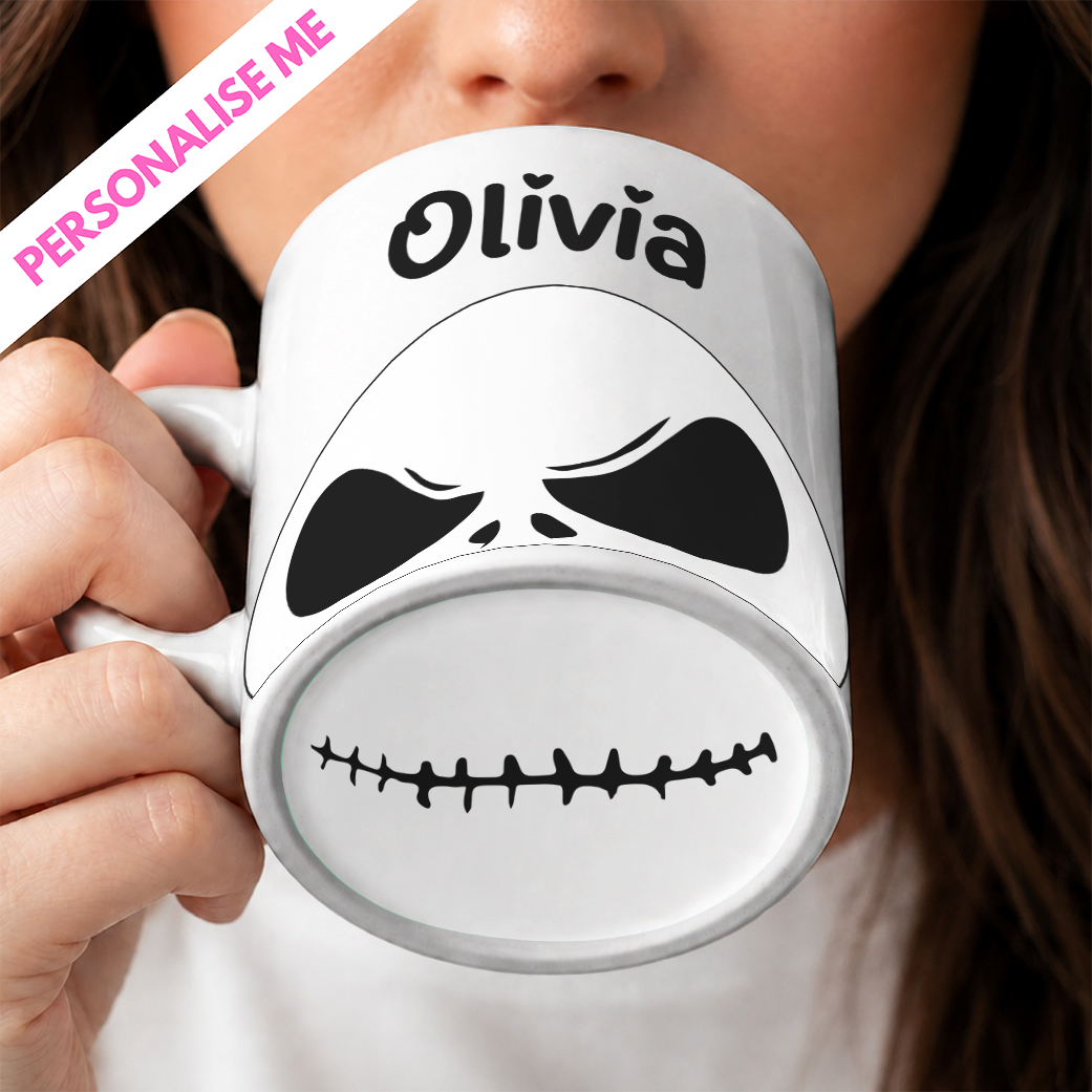 Halloween 2 Big Mouth Mug | Personalised UV DTF