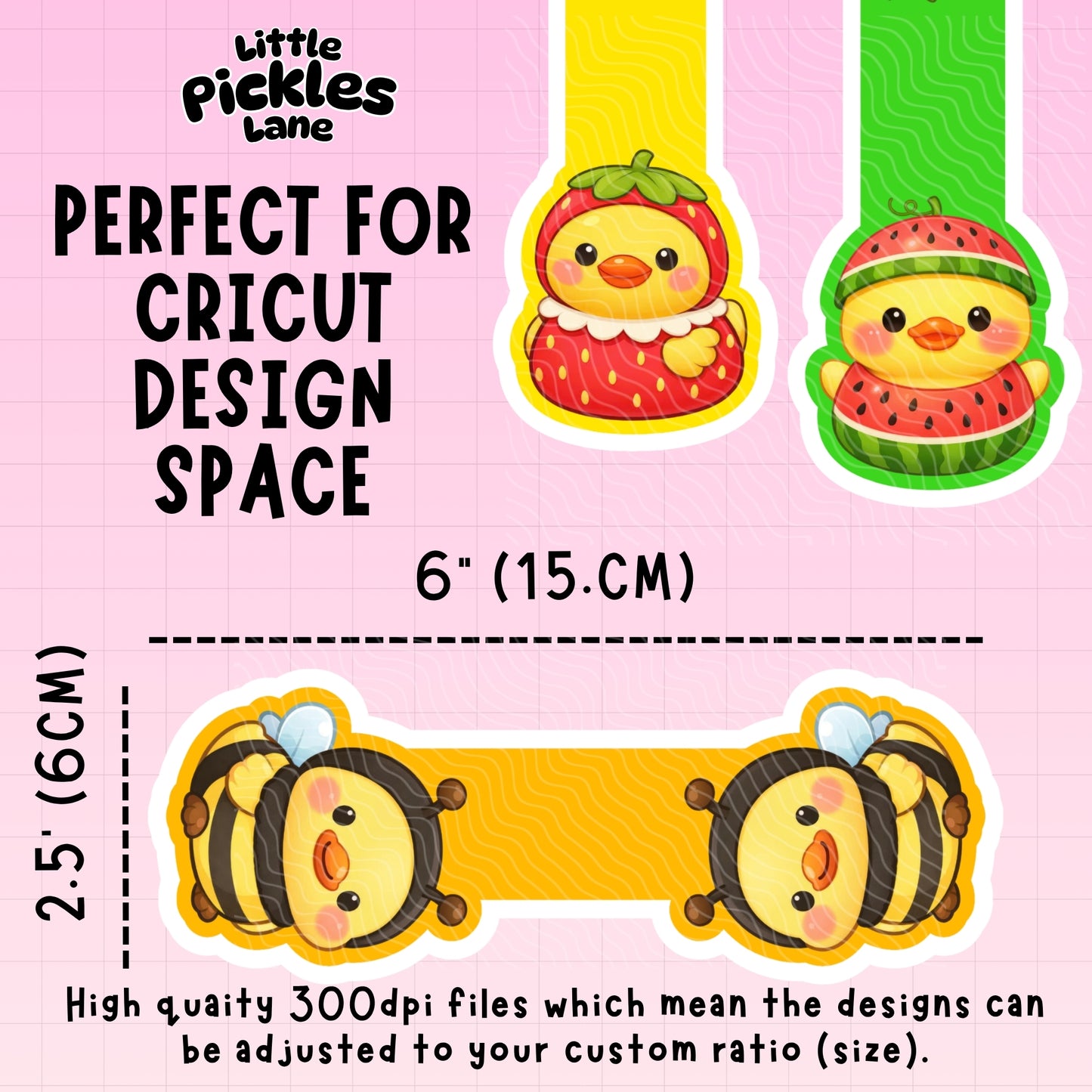 Rubber Ducks Magnetic Bookmark Bundle | Digital Download