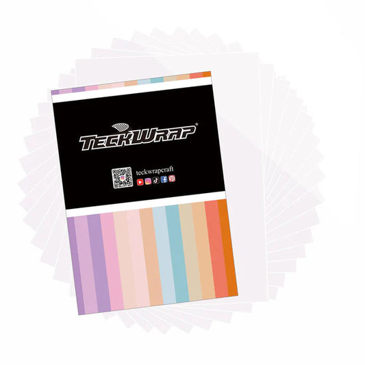 Teckwrap Glossy White Inkjet Printable Sticker Vinyl