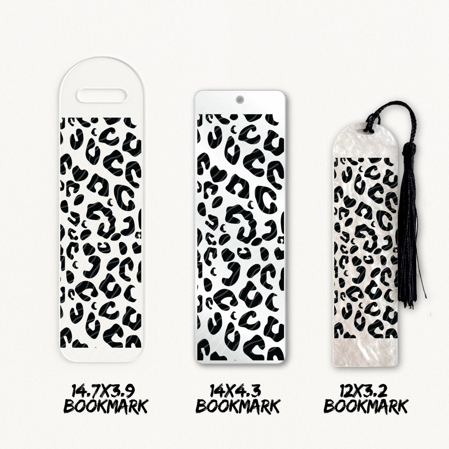Leopard Print | Bookmark UV DTF