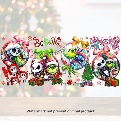 Holiday Hugs & Havoc | UV DTF Wrap