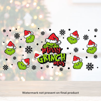 Merry Grinchmas | UV DTF Wrap