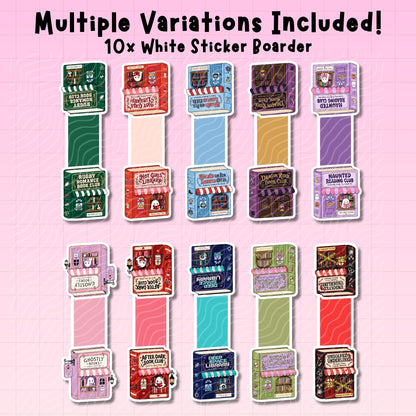 Book Store Magnetic Bookmark Bundle | Digital Download