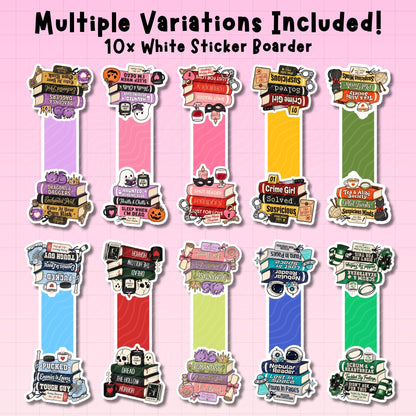 Book Stacks Magnetic Bookmark Bundle | Digital Download