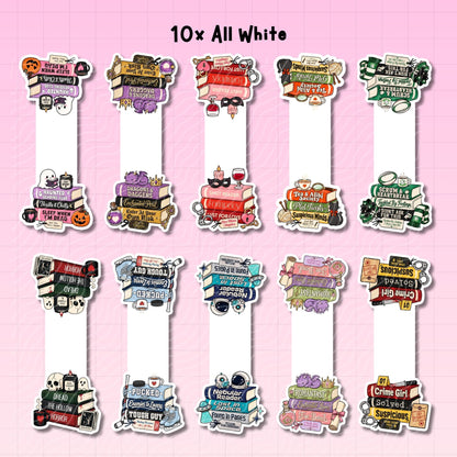 Book Stacks Magnetic Bookmark Bundle | Digital Download