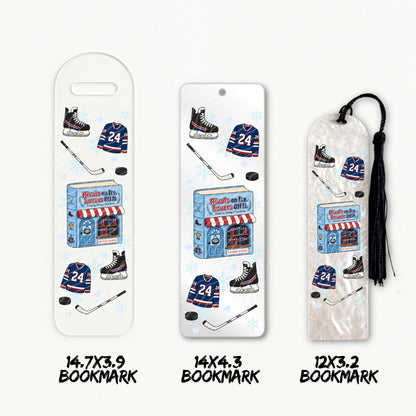 Hockey Bookstore | Bookmark UV DTF