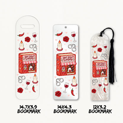 Hot Girls Bookstore | Bookmark UV DTF