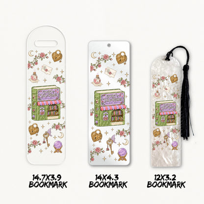 Romantasy Bookstore | Bookmark UV DTF