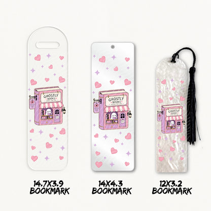 Ghostly Bookstore | Bookmark UV DTF