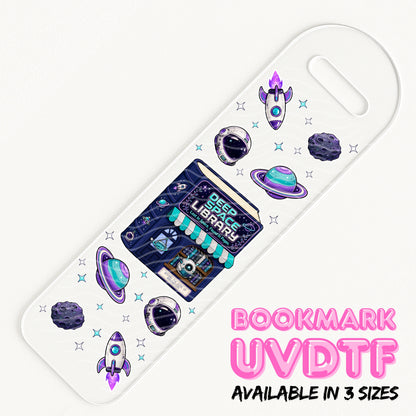 Sci-Fi Bookstore | Bookmark UV DTF