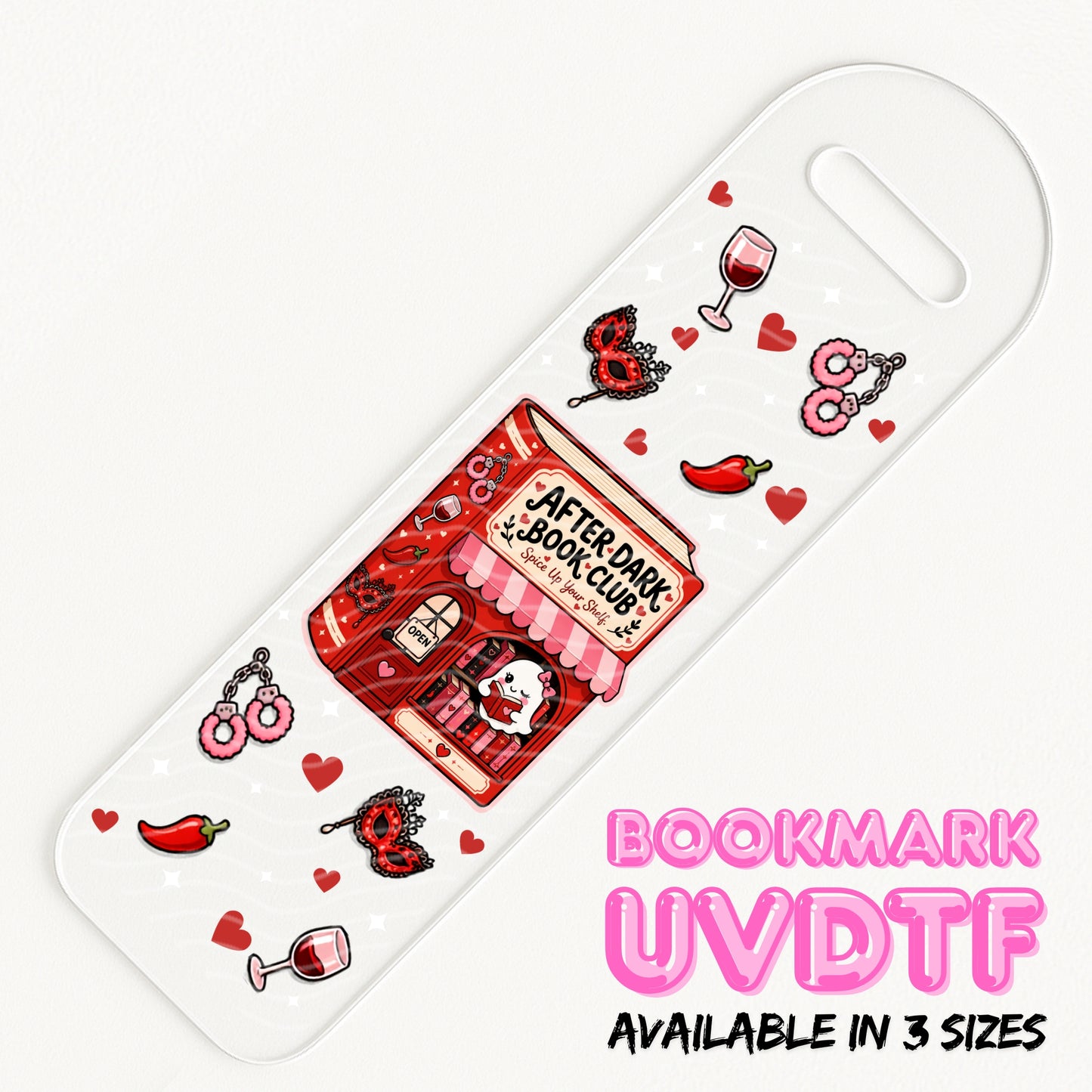 After Dark Bookstore | Bookmark UV DTF