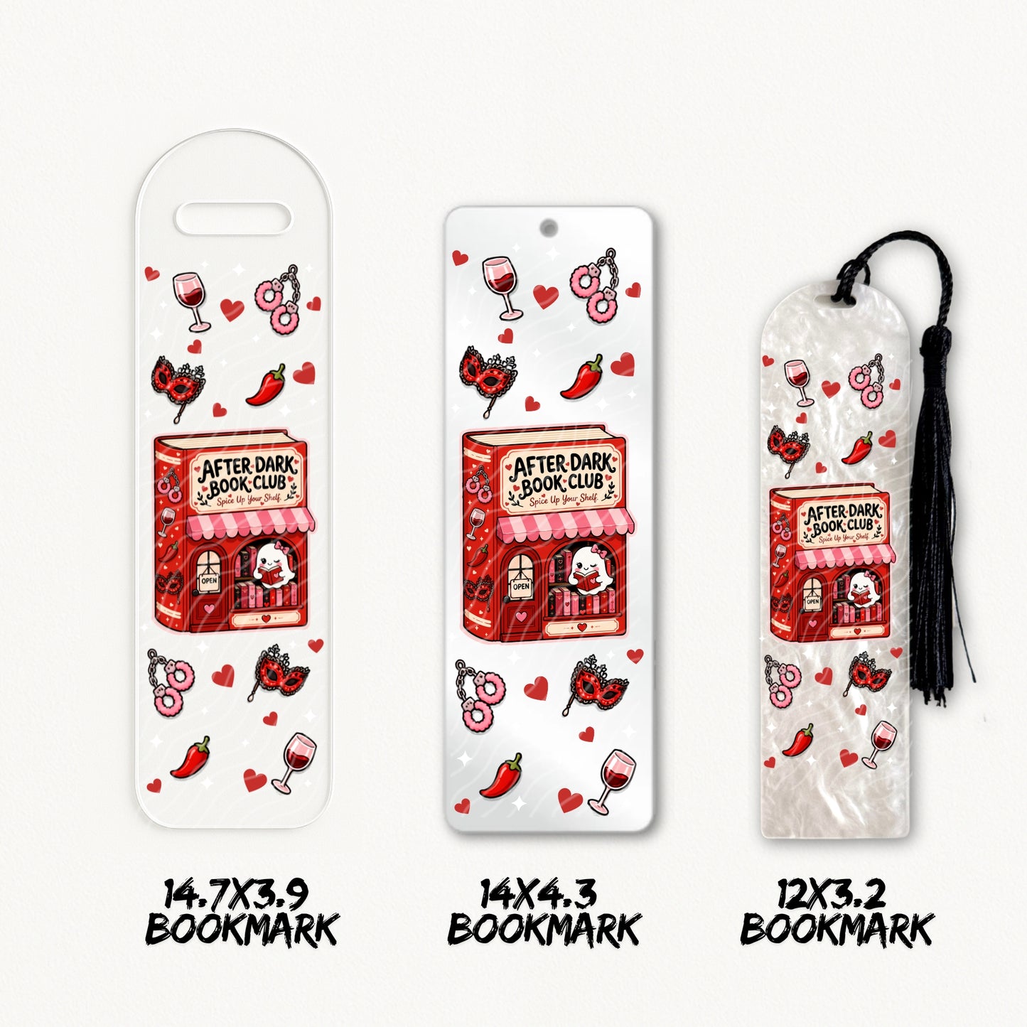 After Dark Bookstore | Bookmark UV DTF