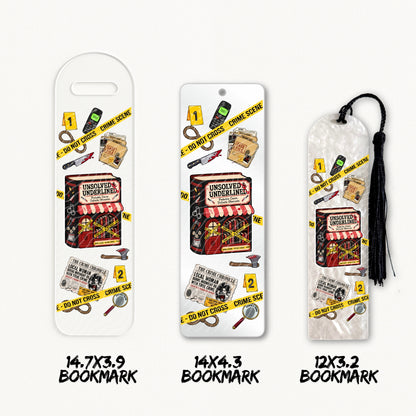 True Crime Bookstore | Bookmark UV DTF