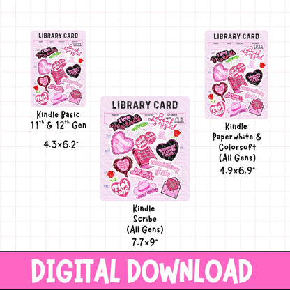 Book Obsessed Library Card | Digital Download