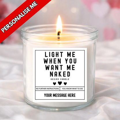 replacement glass jar candle labels funny gifts for her, valentines day or romantic gifts with that quirky funny tone