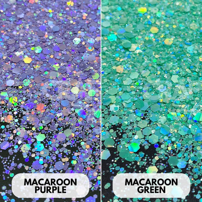Macaroon Glitter Bundle (7x 1oz)