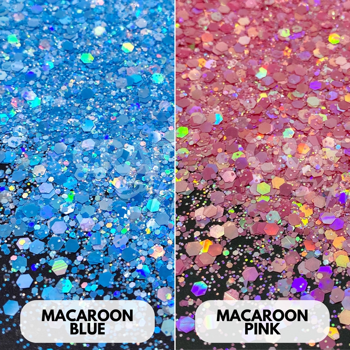 Macaroon Glitter Bundle (7x 1oz)