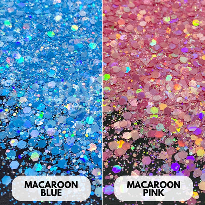 Macaroon Glitter Bundle (7x 1oz)