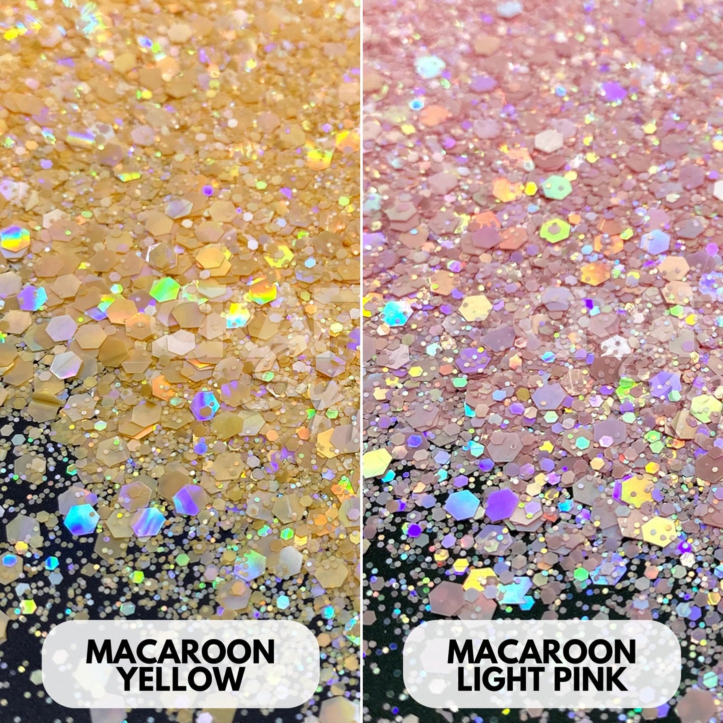 Macaroon Glitter Bundle (7x 1oz)