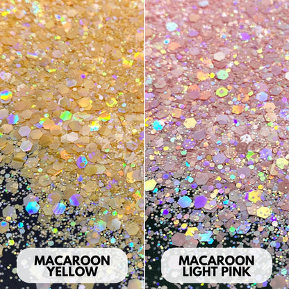 Macaroon Glitter Bundle (7x 1oz)