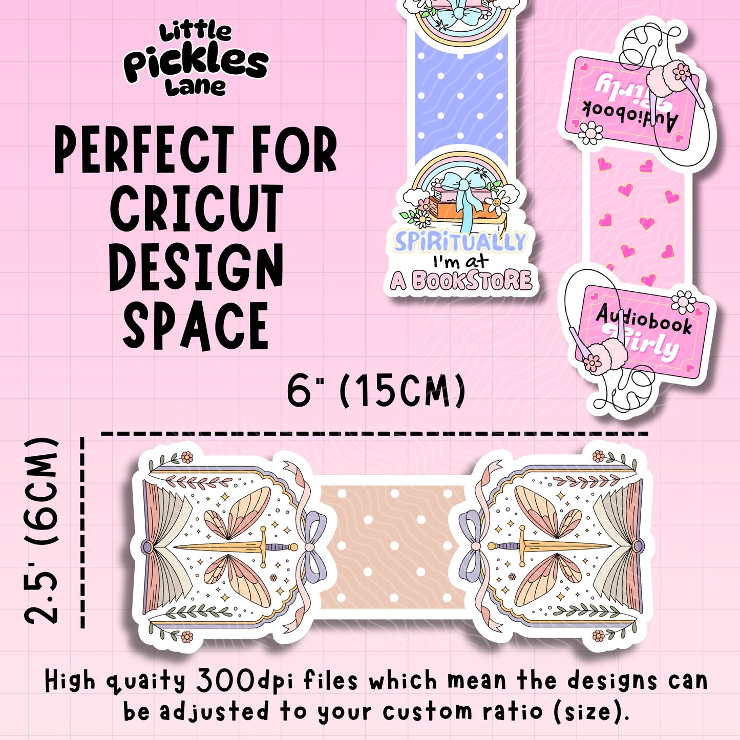 Magnetic Bookmark Bundle 2 | Digital Download