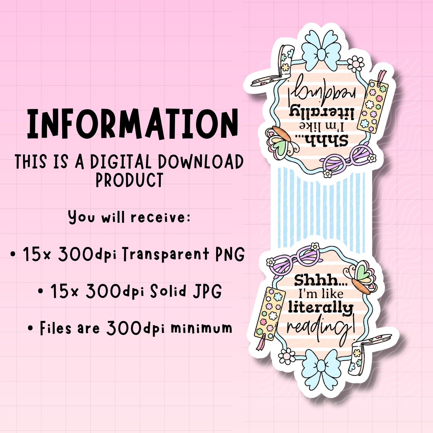 Magnetic Bookmark Bundle 2 | Digital Download