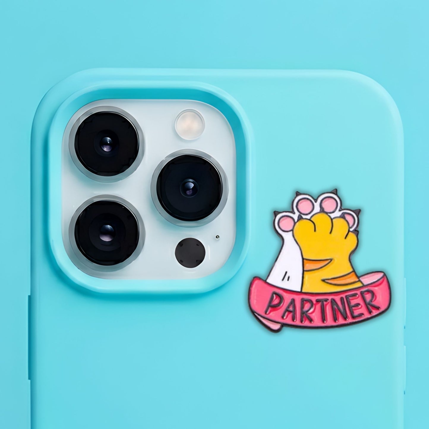 Cats - Enamel Metal Sticker Pin Charms