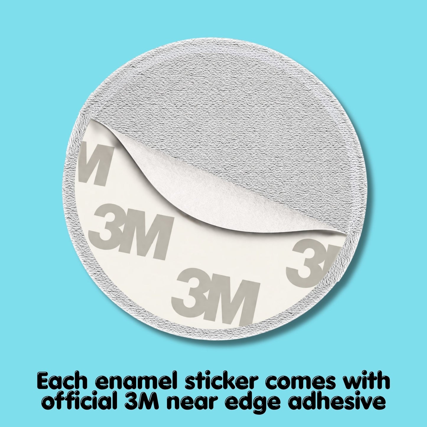 Mixed Designs - Enamel Metal Sticker Pin Charms