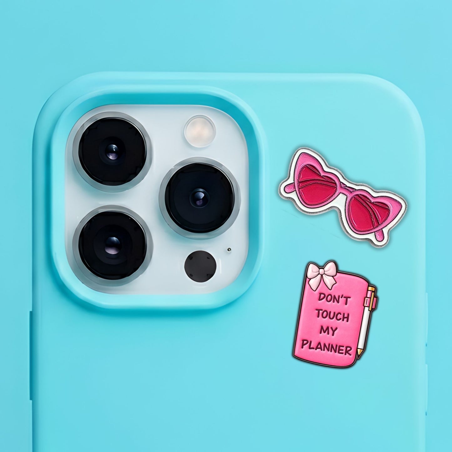 Coquette - Enamel Metal Sticker Pin Charms