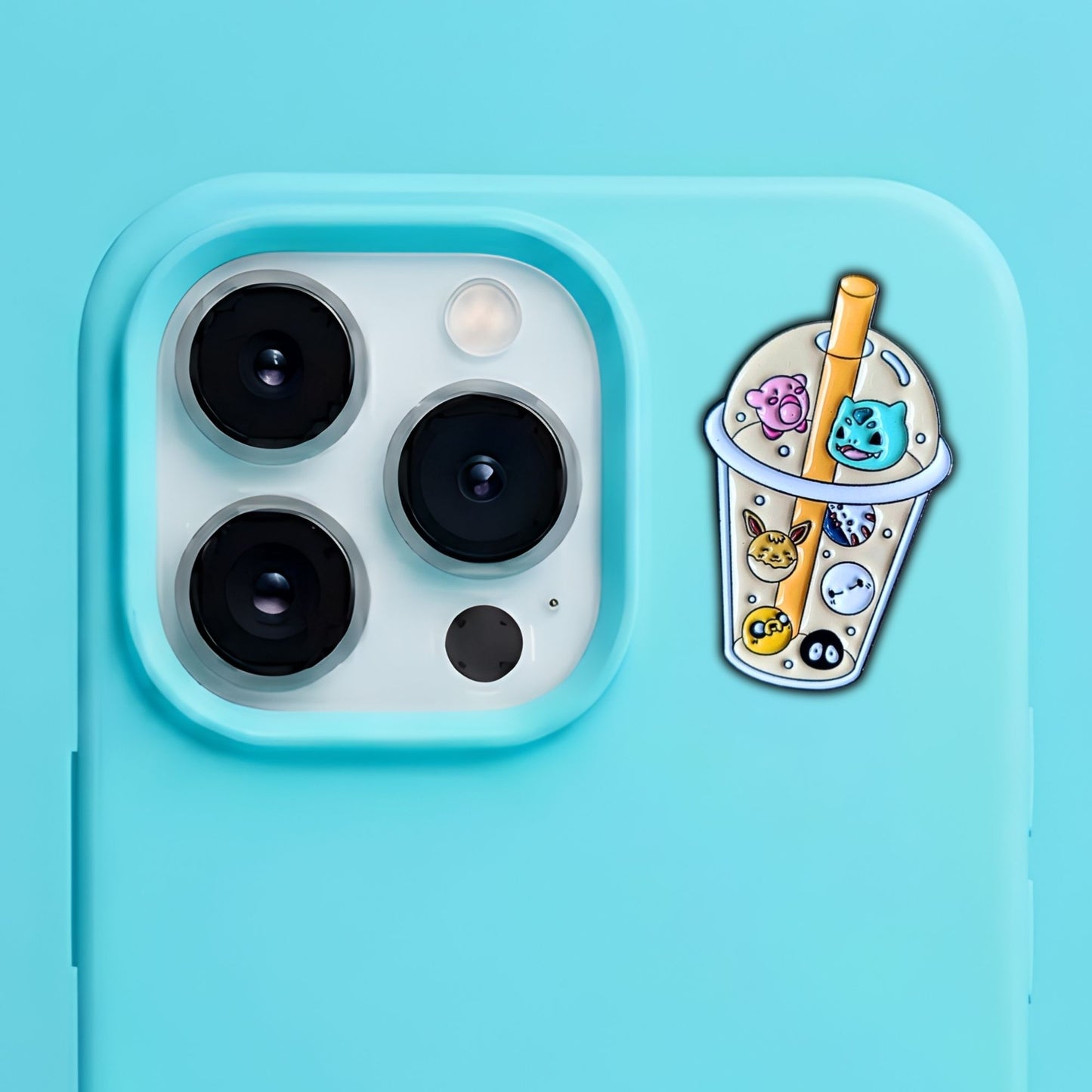 Food & Drink - Enamel Metal Sticker Pin Charms