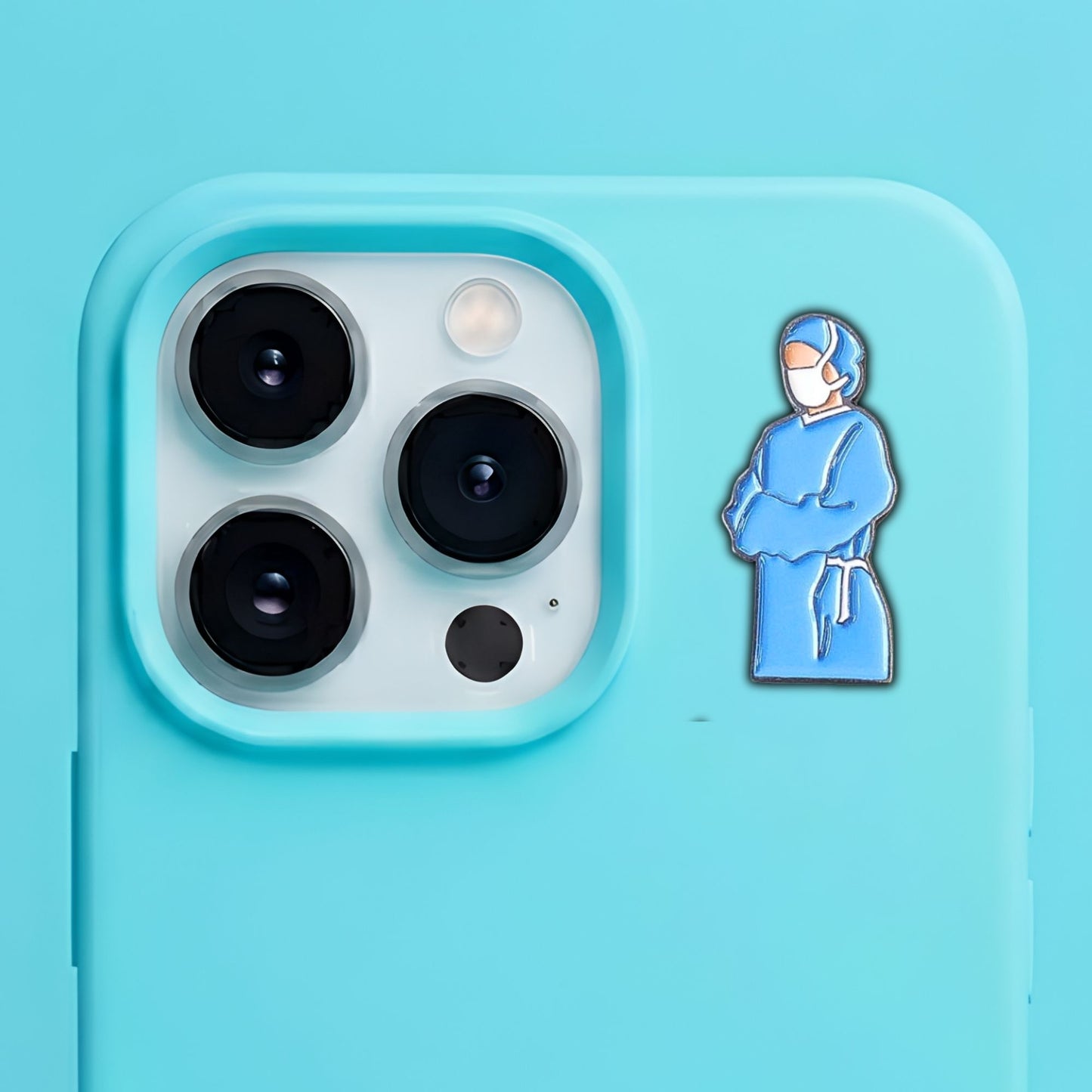 Medical - Enamel Metal Sticker Pin Charms